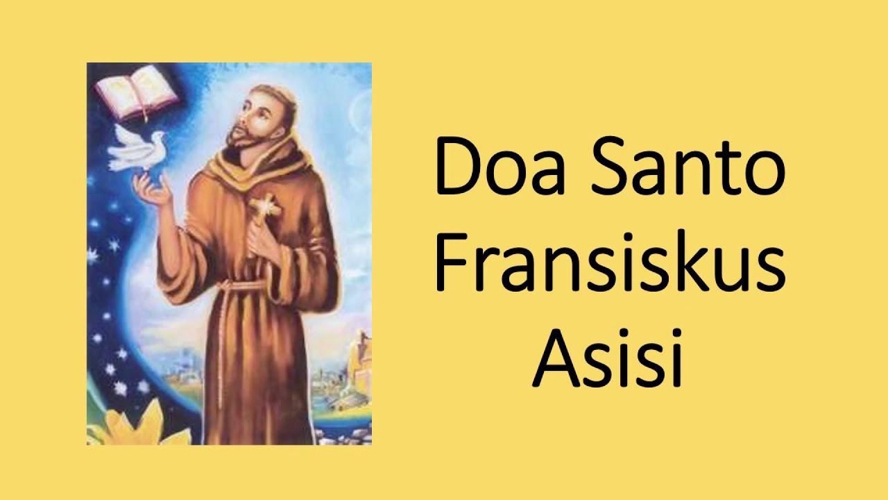 Detail Doa Santo Fransiskus Asisi Nomer 14