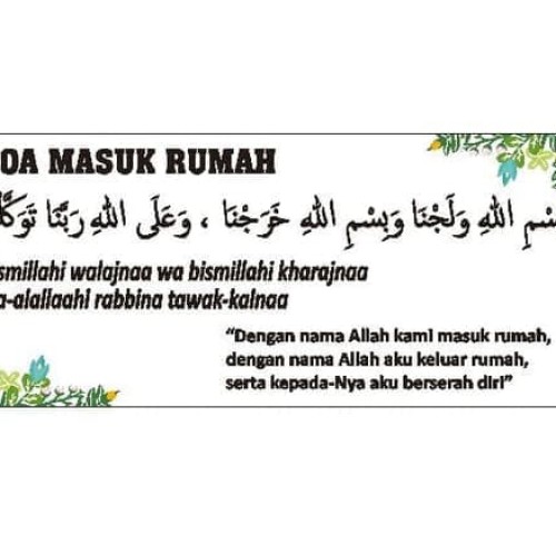 Detail Doa Sebelum Masuk Rumah Nomer 32