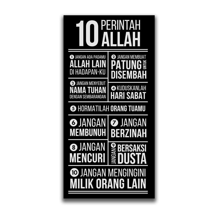 Detail Doa Sepuluh Perintah Allah Nomer 4