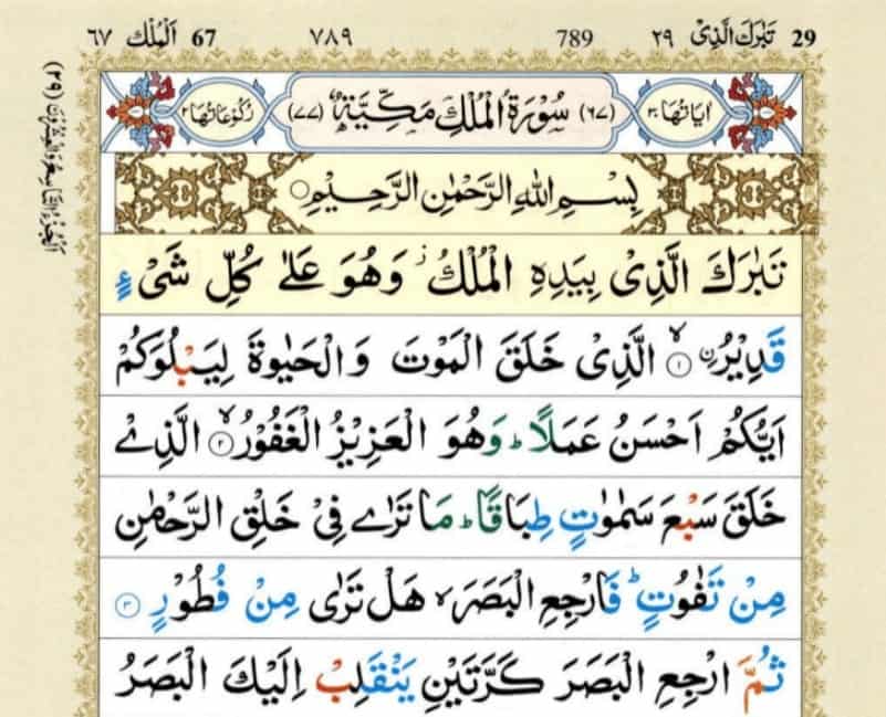 Detail Doa Sesudah Baca Surat Al Mulk Nomer 54