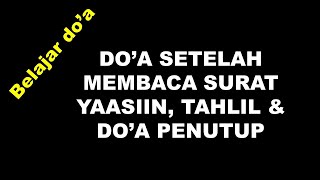 Detail Doa Setelah Baca Surat Yasin Nomer 23