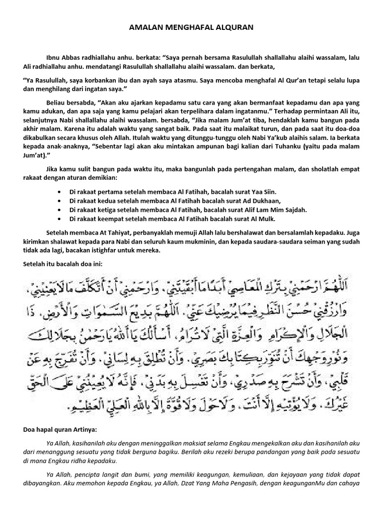 Detail Doa Setelah Membaca Surat Al Fatihah Arab Dan Latin Nomer 6