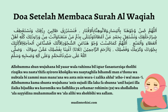 Doa Setelah Membaca Surat Al Waqiah - KibrisPDR