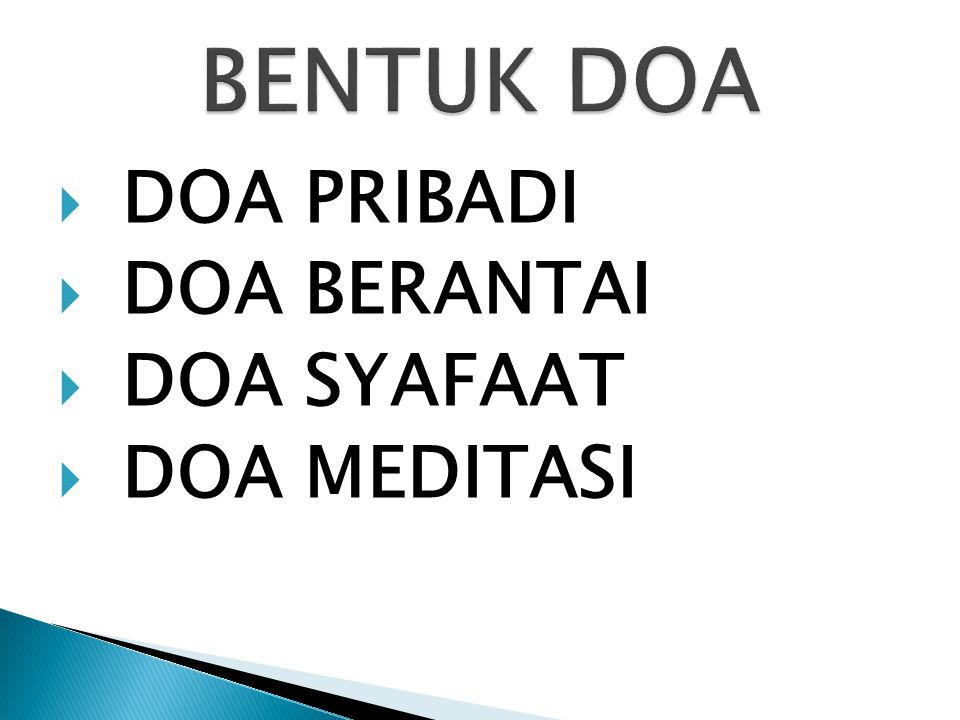 Detail Doa Syafaat Pribadi Nomer 20