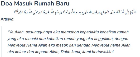 Detail Doa Syukuran Rumah Baru Nomer 40