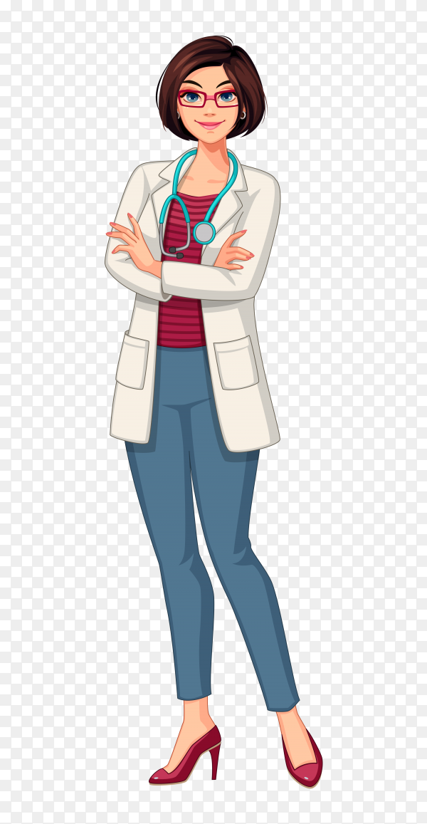 Detail Doctor Illustration Png Nomer 33