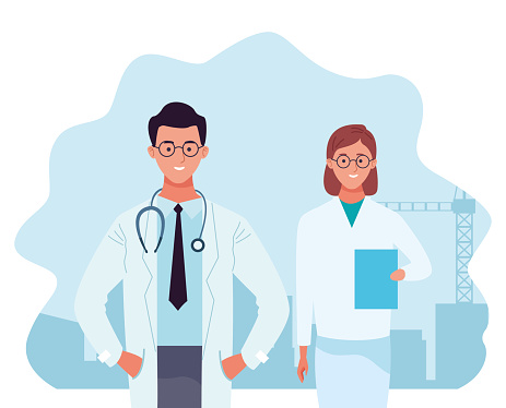 Detail Doctor Illustration Png Nomer 9