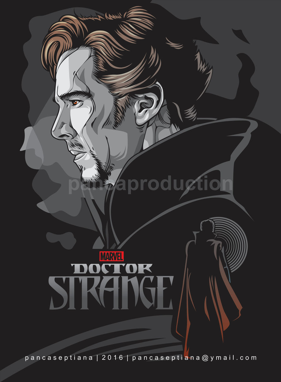 Detail Doctor Strange Vector Nomer 14