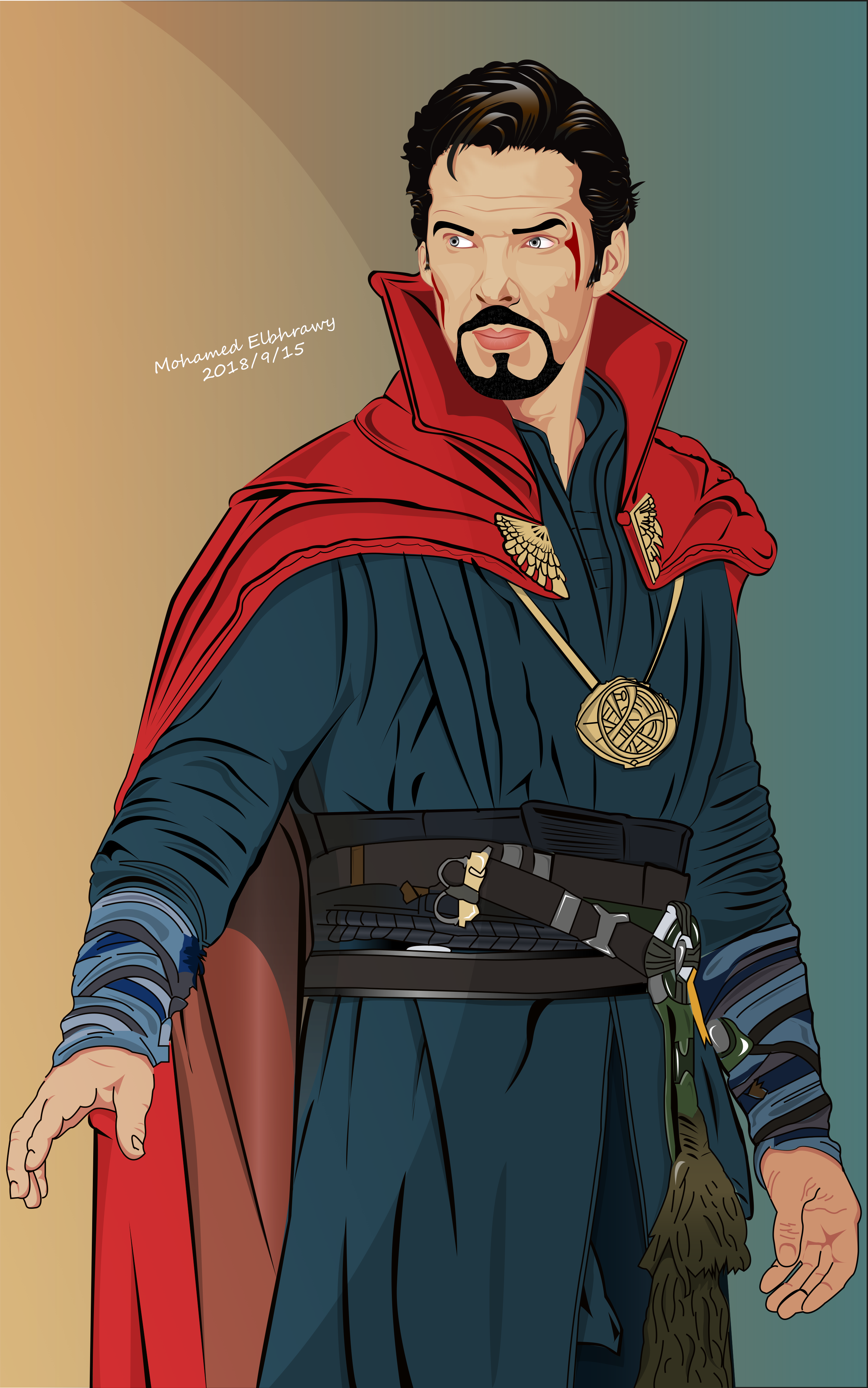 Detail Doctor Strange Vector Nomer 20