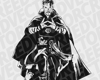 Detail Doctor Strange Vector Nomer 34