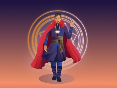 Detail Doctor Strange Vector Nomer 38