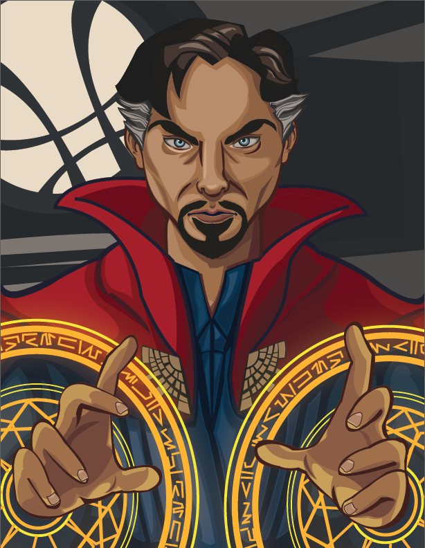 Detail Doctor Strange Vector Nomer 55