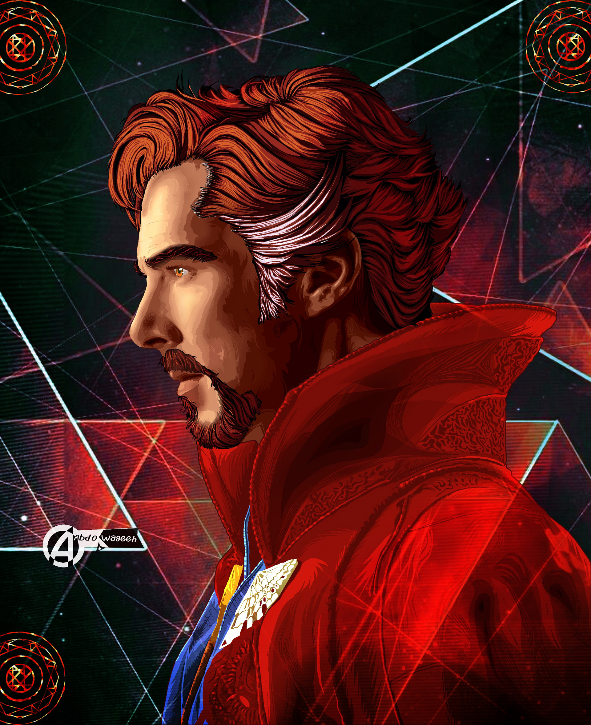 Detail Doctor Strange Vector Nomer 9