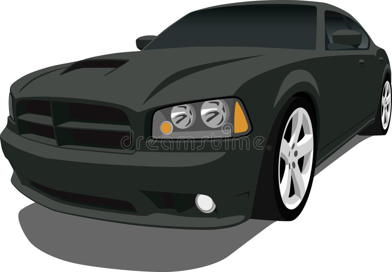 Detail Dodge Charger Clipart Nomer 2