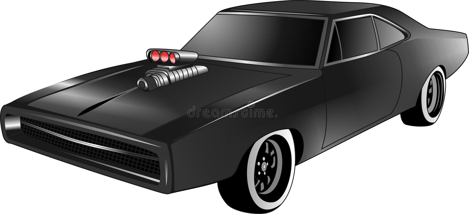 Detail Dodge Charger Clipart Nomer 20