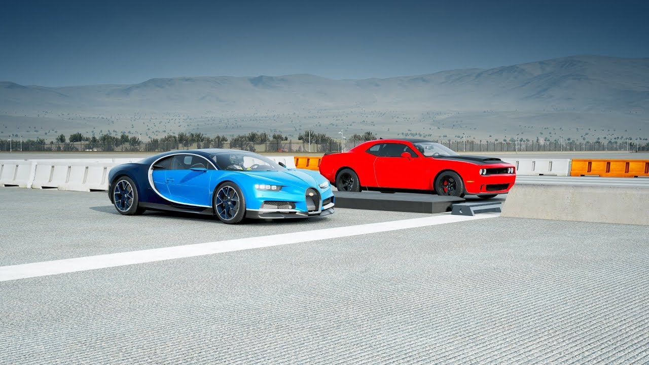 Dodge Demon Vs Bugatti - KibrisPDR