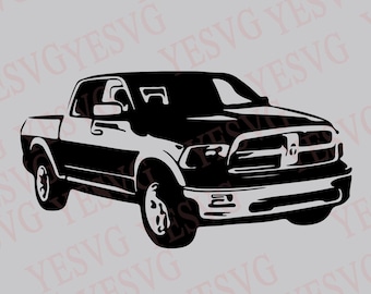 Detail Dodge Truck Clipart Nomer 24