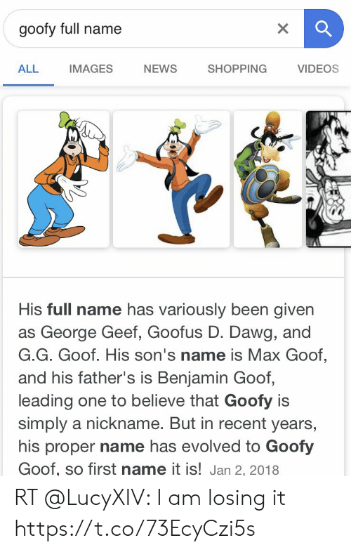 Detail Does Goofy Have A Last Name Nomer 25