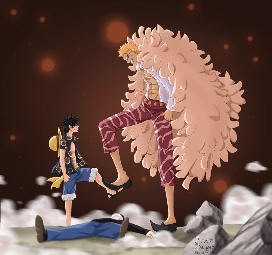 Detail Doflamingo Vs Luffy Nomer 3