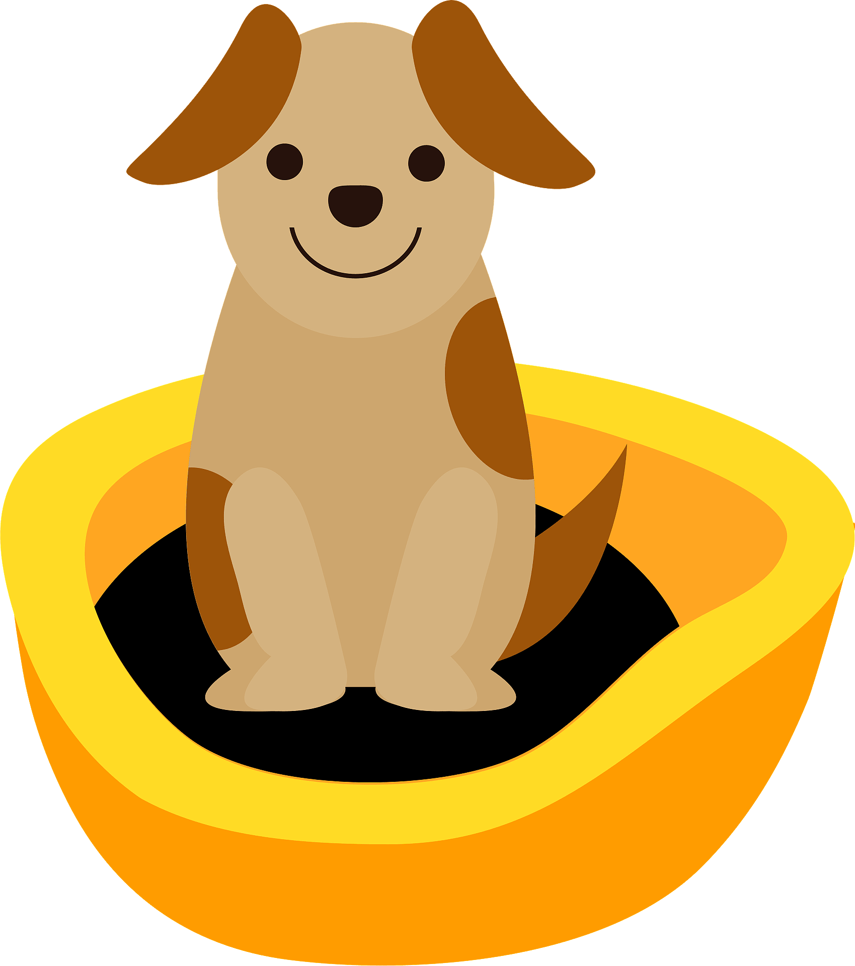 Detail Dog Bed Clipart Nomer 35