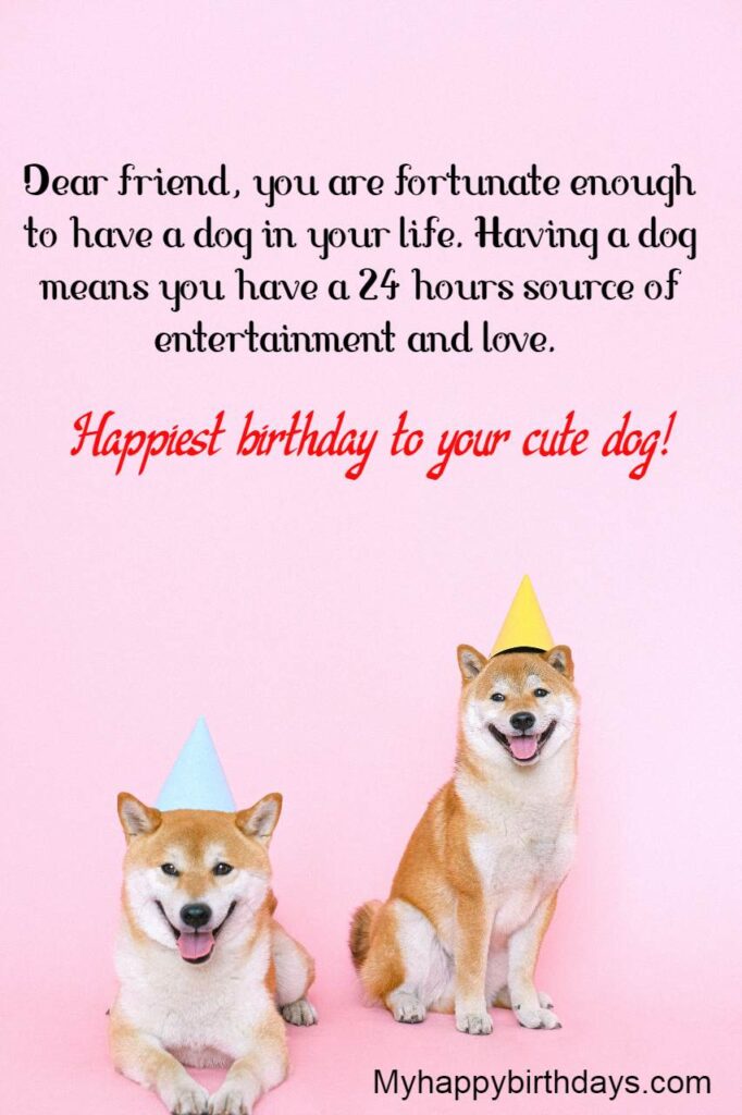 Detail Dog Birthday Quotes Nomer 26