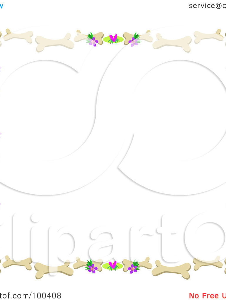 Detail Dog Bone Border Clipart Nomer 33