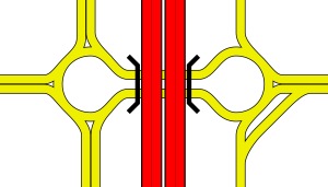 Detail Dog Bone Vs Dumbbell Traffic Circle Nomer 9