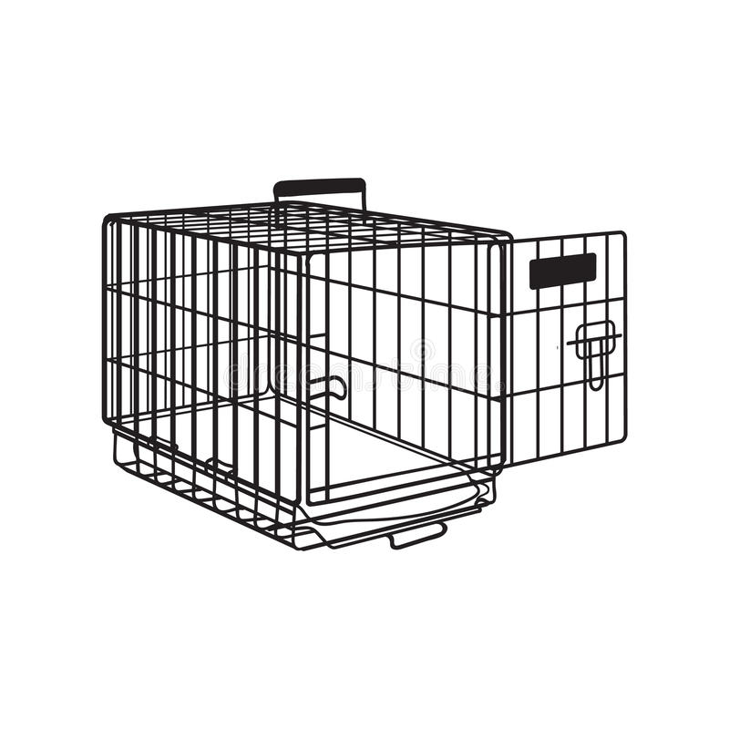 Detail Dog Cage Clipart Nomer 2