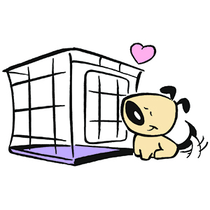 Detail Dog Cage Clipart Nomer 11