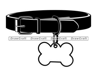 Detail Dog Collars Clipart Nomer 17