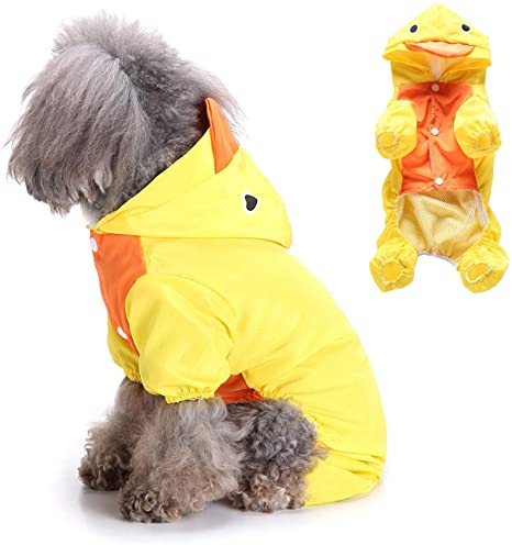 Detail Dog Duck Raincoat Nomer 13