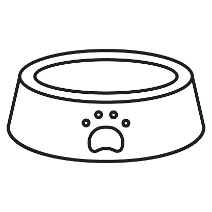 Detail Dog Food Bowl Clipart Nomer 30