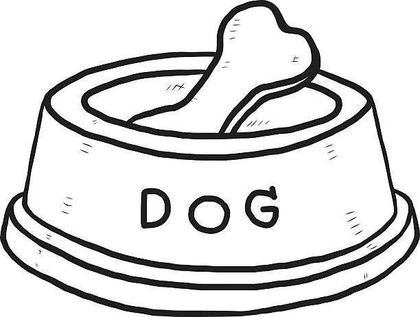 Detail Dog Food Bowl Clipart Nomer 49