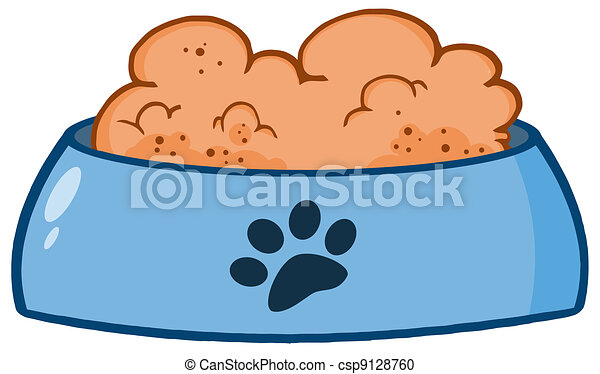 Detail Dog Food Bowl Clipart Nomer 8