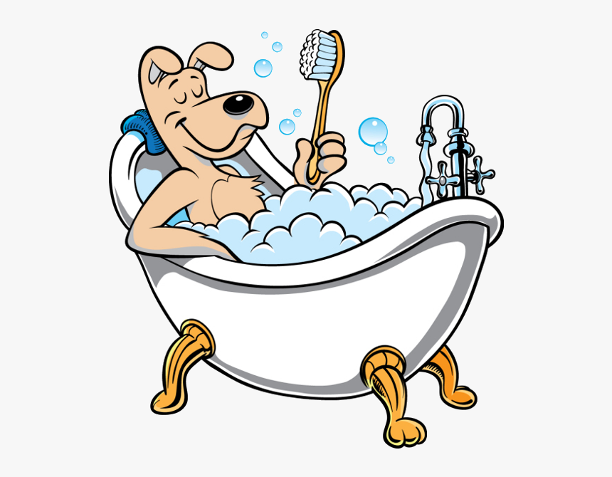 Detail Dog In Bathtub Clipart Nomer 10