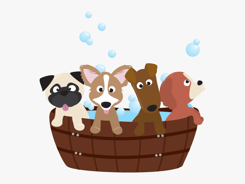 Detail Dog In Bathtub Clipart Nomer 30