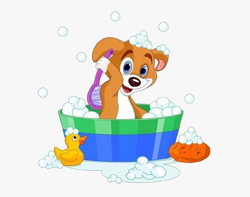Detail Dog In Bathtub Clipart Nomer 31