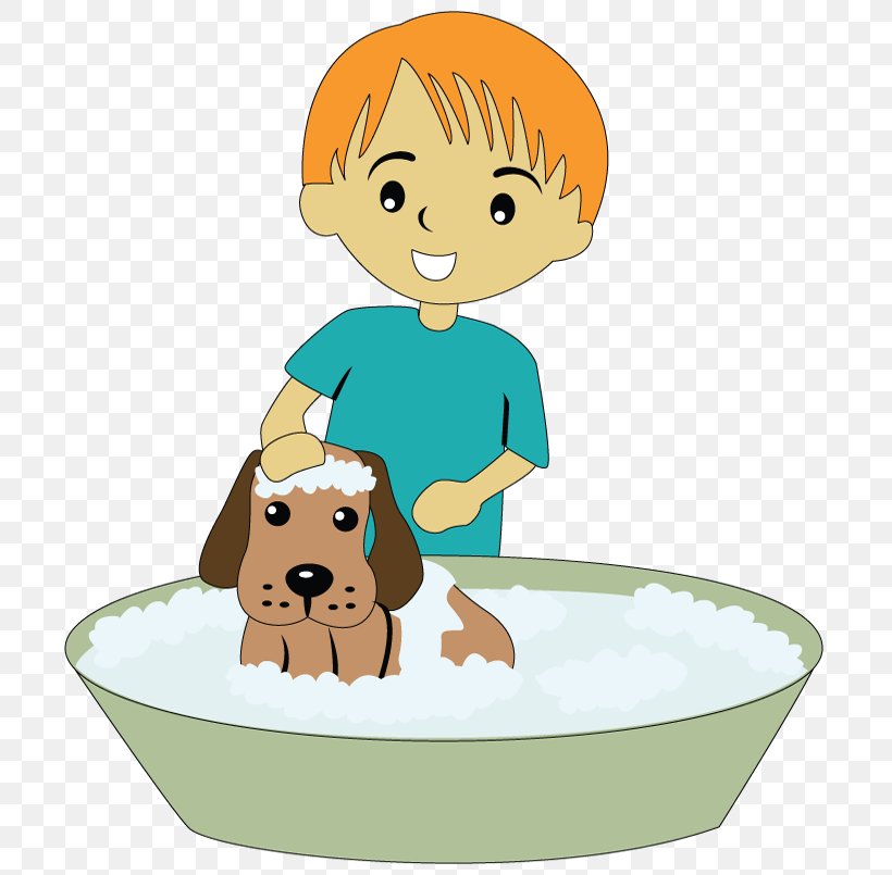 Detail Dog In Bathtub Clipart Nomer 39