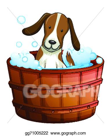 Detail Dog In Bathtub Clipart Nomer 46