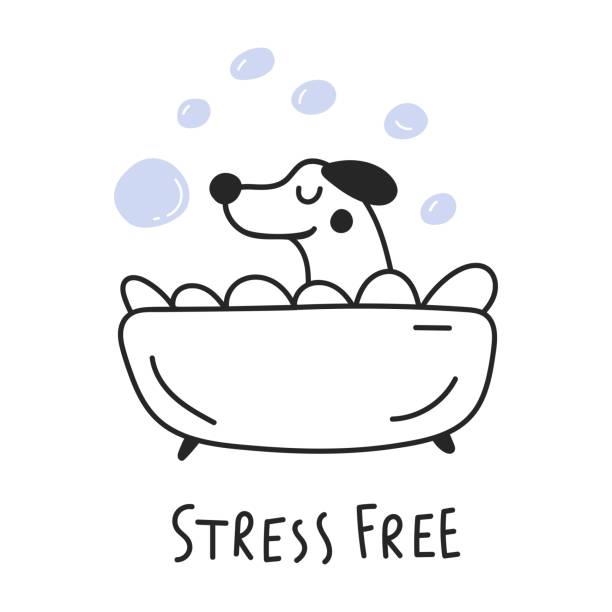 Detail Dog In Bathtub Clipart Nomer 48