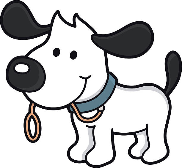 Detail Dog On A Leash Clipart Nomer 9