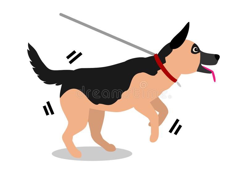 Detail Dog On A Leash Clipart Nomer 20
