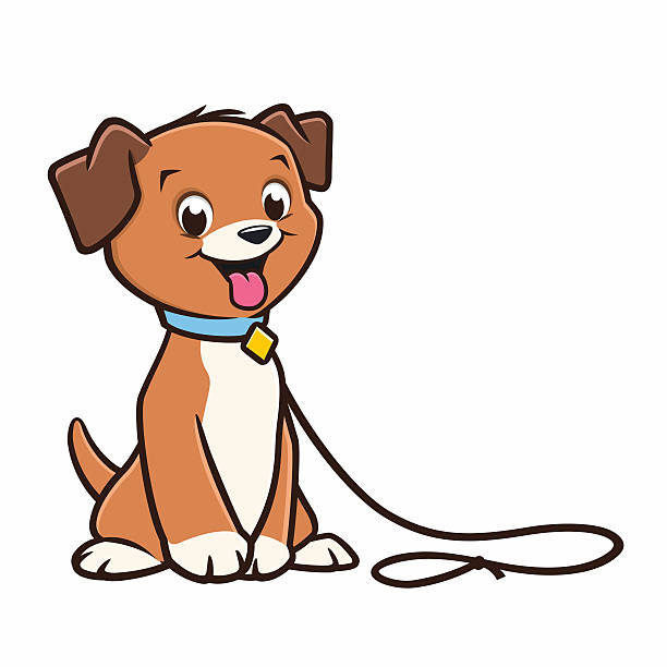 Detail Dog On A Leash Clipart Nomer 30