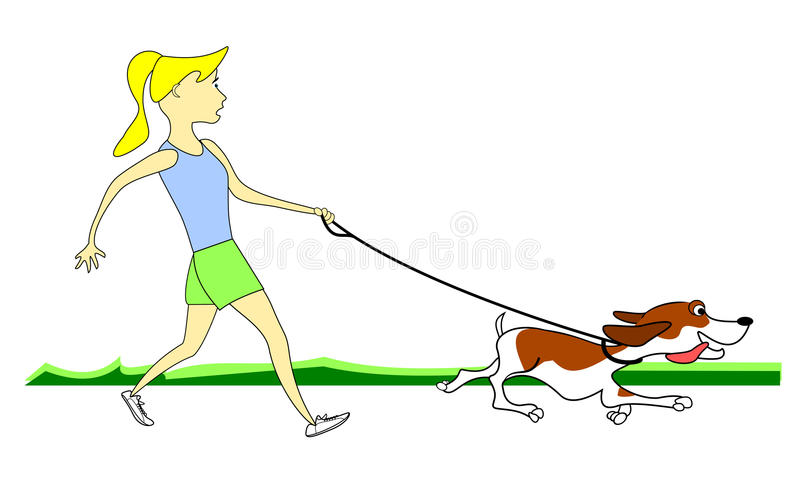 Detail Dog On A Leash Clipart Nomer 36