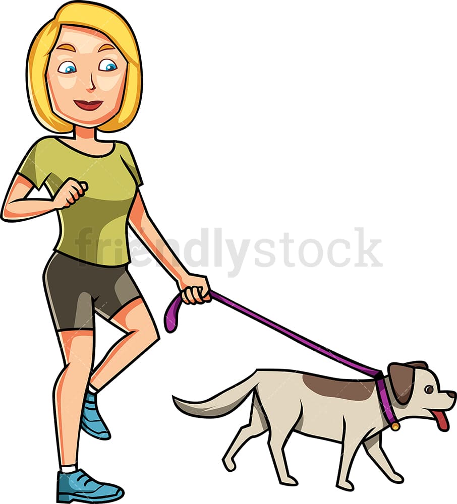Detail Dog On A Leash Clipart Nomer 48