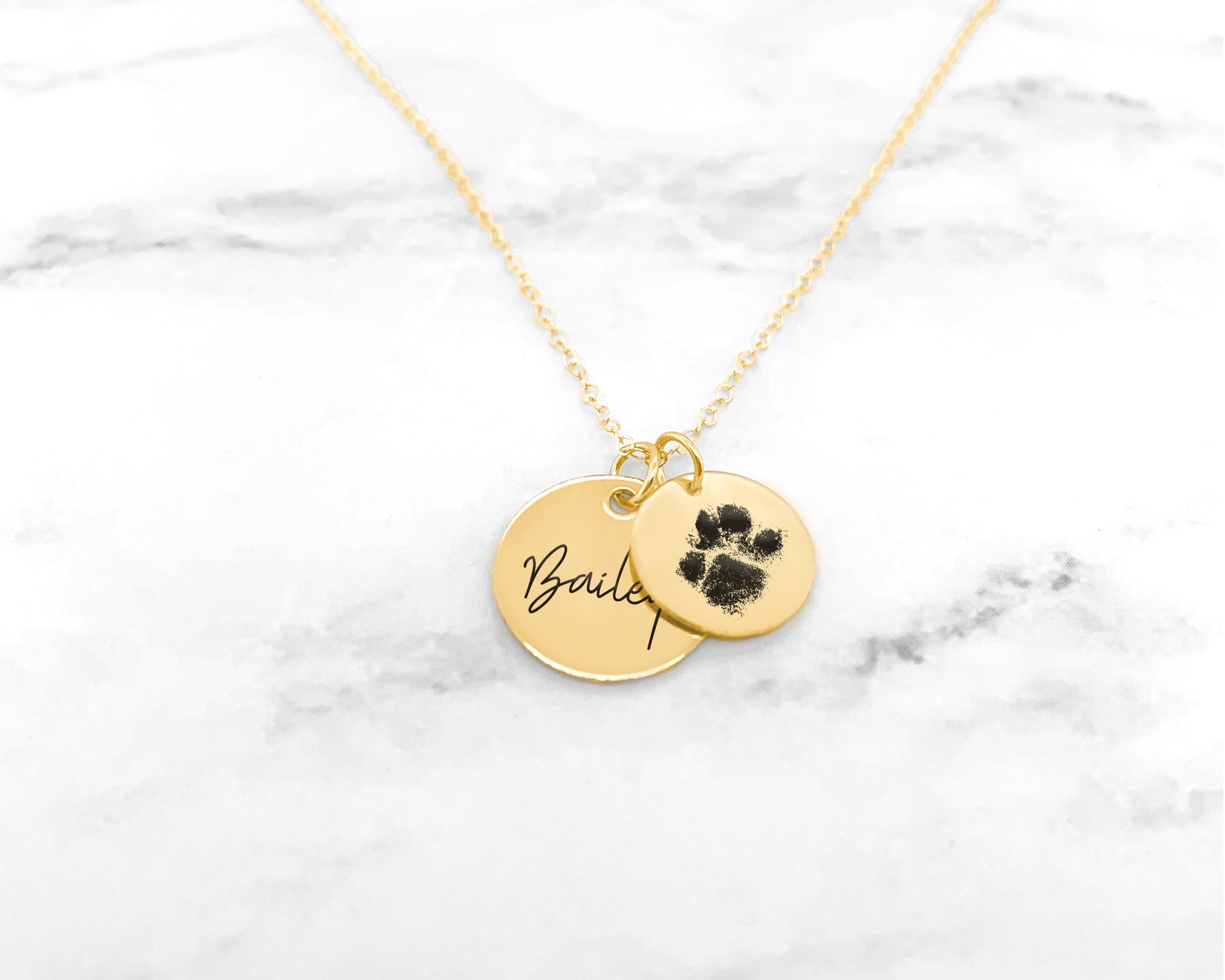 Detail Dog Paw Locket Nomer 2