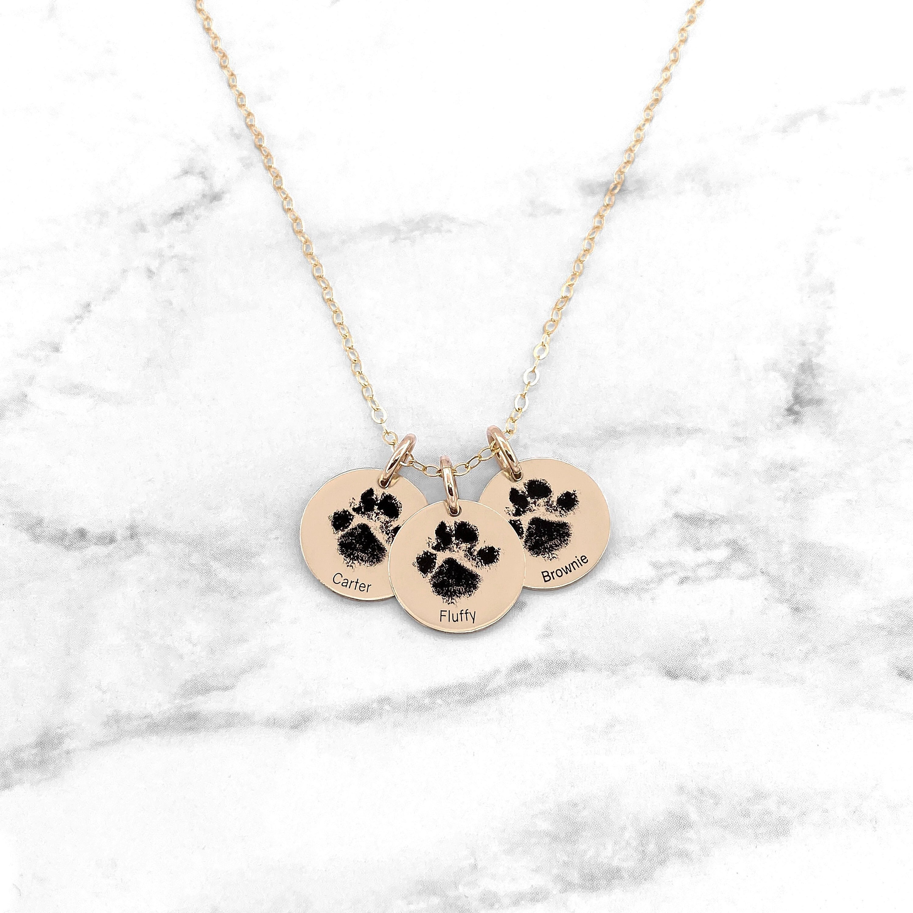 Detail Dog Paw Locket Nomer 47