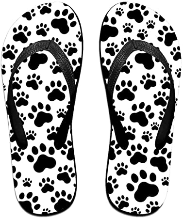 Detail Dog Paw Print Flip Flops Nomer 39