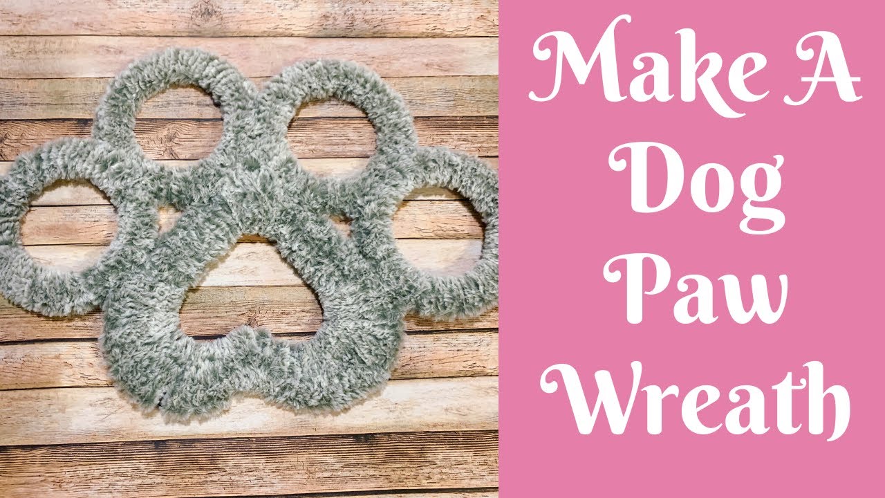 Dog Paw Wreath Dollar Tree - KibrisPDR