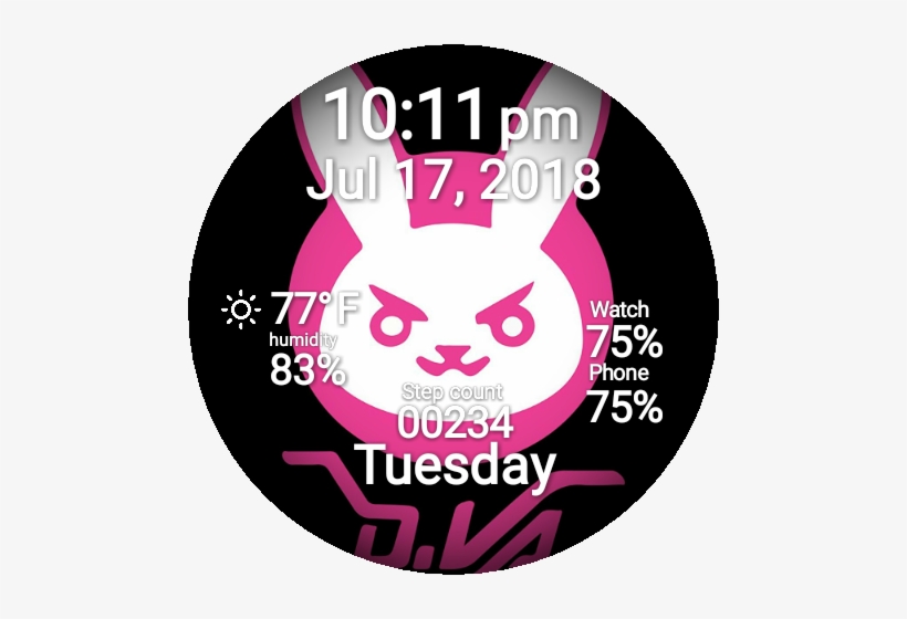 Detail Dva Chibi Spray Nomer 11